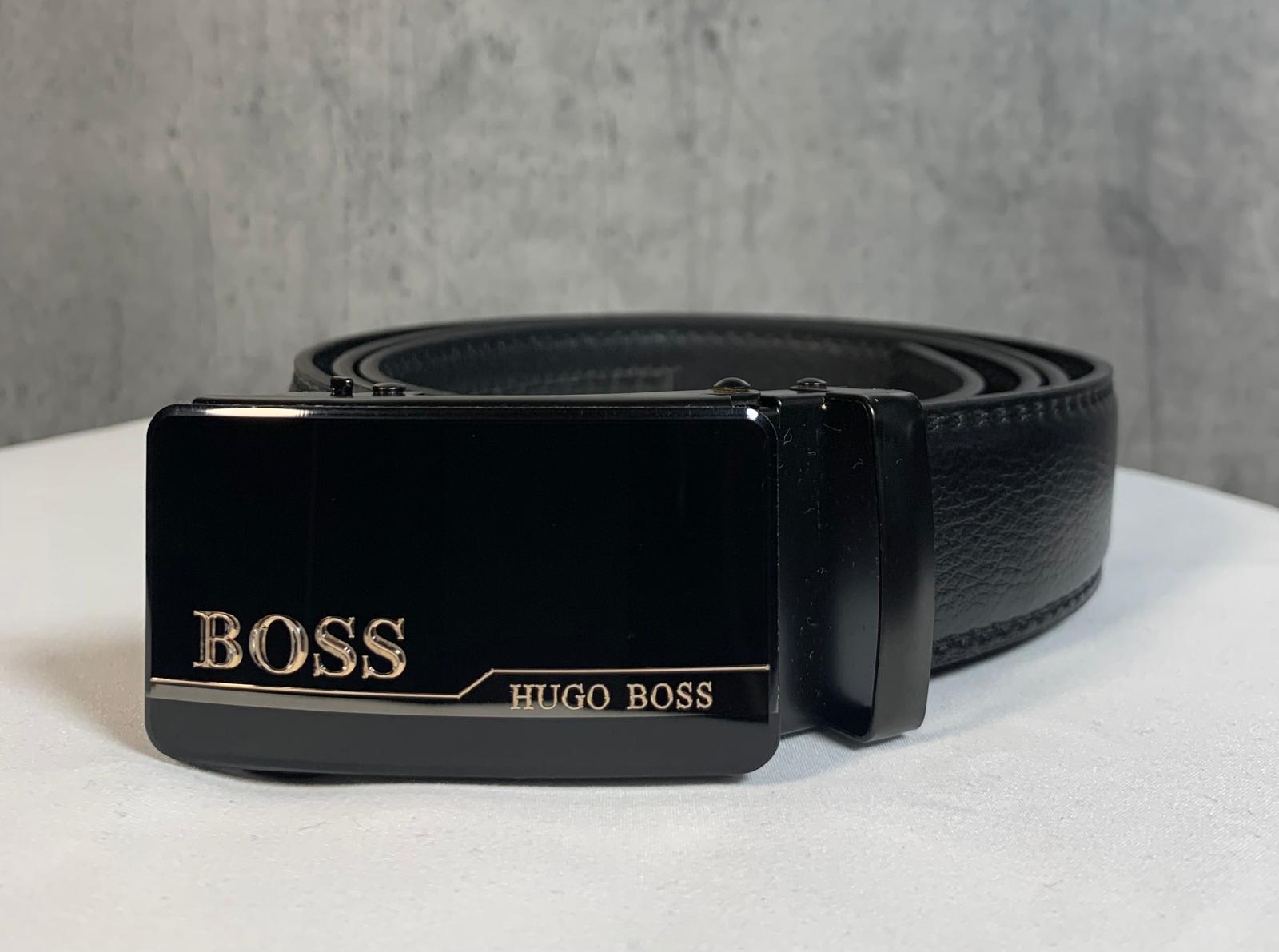 Pasek męski Boss 90-115cm