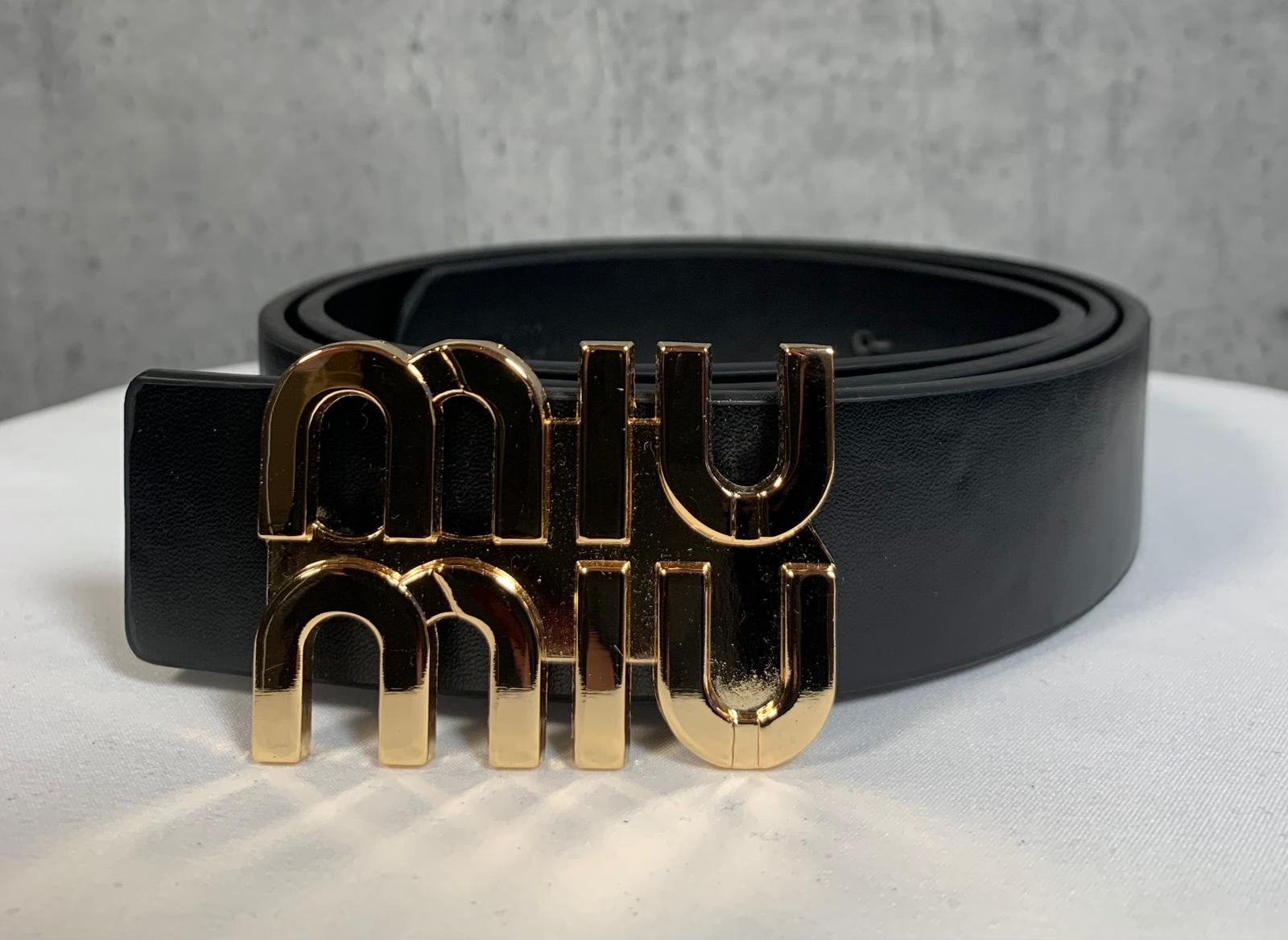 Pasek damski Miu Miu 80-105cm